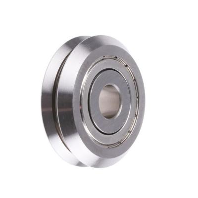 China V spline guide wheel with 440C stroke, 304 and NBR combined seal, 66 nylon cages, Alvania EP2 factory W2SSX stainless steel grease for sale