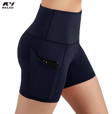 China wholesale black Anti-wrinkle booty shorts with phone pocket for sale