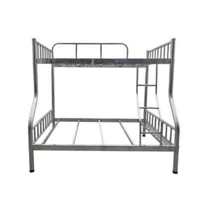 China Double View Adjustable Bunk Beds (Height) Double Bridge Steel Bed Commercial Steel Bed for sale