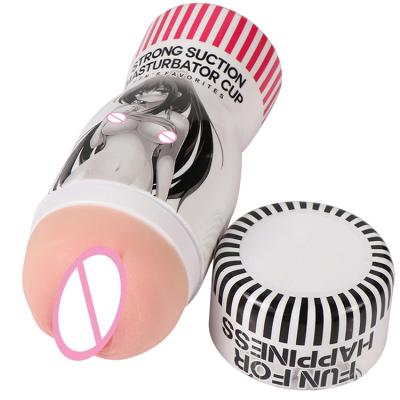 China ABS+TPR Delicate masturbation Toys for men Lifelike soft real skin Wild and bold experience Masturbation Cup for sale