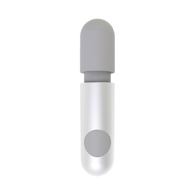 China 10-frequency vibration mode 10 Frequency Vibrating Rod Battery Type Silicone Massage Stick Female Masturbation G-spot Vibrator for sale