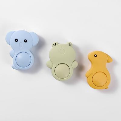 China Modern Rotary New Design 3 Color Animal Cartoon Shape Safety Products Door Stopper Anti-pinch Hand Door Mouth For Baby Finger for sale