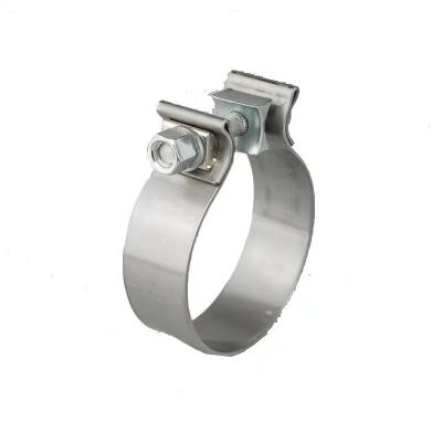 China Pipe Clamp o Hose Clamps Performance For Automotive Pipe Exhaust Clamps for sale