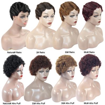 China No tangle & No Afro Curly Machine Hair Shedding Sew Wig,Cheap Price Machine Wig Sew Wholesale for sale