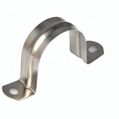 China Pipe Clamp U Types Pipe Clamps Types SS Saddles Pipe Clamps Using PVC Pipe for sale