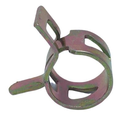 China Pipe Clamp Black Q673 Metal Galvanized Rope Circle Elastic Band Around Spring Hose Clamps for sale