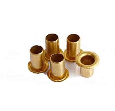 China Small Semi Tubular Stainless Steel Hollow Eyelets Brass Copper Rivets Fastener for sale