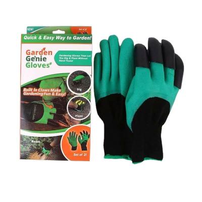 China Gardening Outdoor Dipped Garden Planting General Protective Gloves for sale