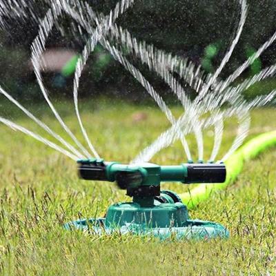 China Durable Rotary Vegetable Garden Tools Three Arm Lawn Water Irrigation Garden Sprinkler for sale