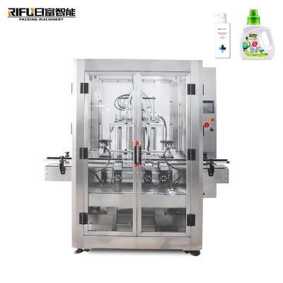 China Automatic Food Tableware Piston Liquid Filling Machine for sale