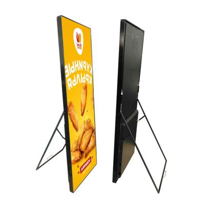 China P2.5 poster led display HD integrated advertising led screen / iphone led display 1920mm*640mm for sale