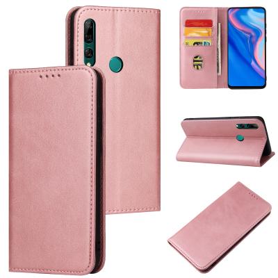 China Anti-fall Flip Leather Card Slot Phone Case Back Cover Case For Huawei Y9 2019 Key Wallet Case for sale