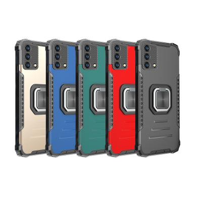 China Smartphone Shockproof Case Anti-fall Anti-fall Shield Ring High Bracket For Oppo Reno 5 Pro Case 5G for sale