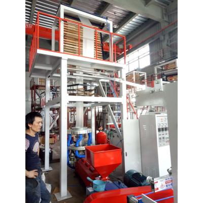 China High speed film blowing machine aba machine agriculture polyethylene plastic film blowing machine price for sale