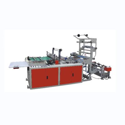 China food & Beverage Factory Cold Cut Hot Sealing Plastic Bag Making Machine Flat Bag Making Machine PE Bag Making Machine for sale