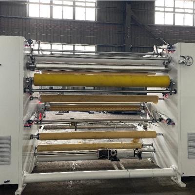 China BOPP PP/PVC/PET/PE Plastic Film Rewinding Paper/Label Roll Slitting Machine for sale