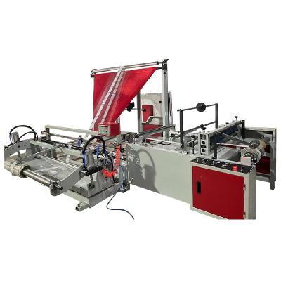 China Plastic Bag Heat Sealing And Colding Cutting BOPP Bag Film Folding Rewinder Machine for sale