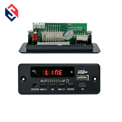 China Big Blue Resume Tooth 5.0 Decoder Board USB FM MP3 Player MP3 Module For Car for sale