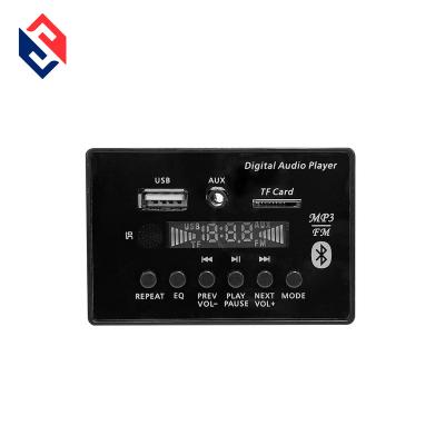 China AUX music player decoder factory resume factory FM USB BT MP3 circuit module audio kit. high quality panel for sale