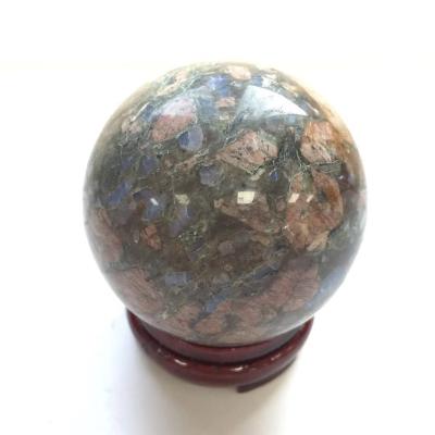 China Wholesale High Quality Natural China Glaucophane Quartz Sphere For Sale for sale