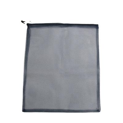 China New Designer Fashion Mesh Polyester Piercing Outdoor Cosmetic Bag Storage Bag Wash Phone Key Mesh Bag for sale