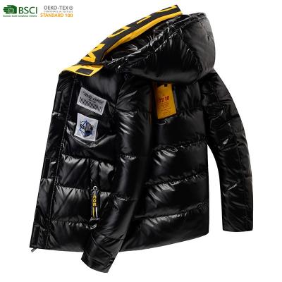 China Reversible custom made mens padded coats bubble stripper jacket coat winter men warm jacket for sale