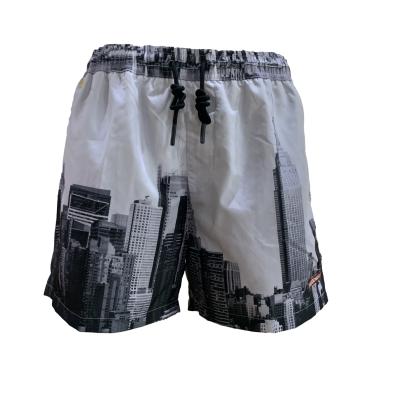 China 2021 hot sale QUICK DRY men's summer shorts custom printed UV quick dry panel anti shorts swimwear for sale