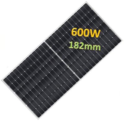 China 182mm Cell Solar System Panel 500w 550w 600w For PV Project JX600M for sale