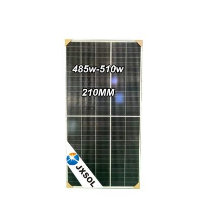 China 500 W high quality photovoltaic solar panel cell module photovoltaic monocrystalline placa for industrial use 210*70mm for sale