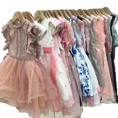 China Used clothes original Dubai used clothes children in ball used clothes baby summer clothes balls cotton mixed used T-shirts dress for sale