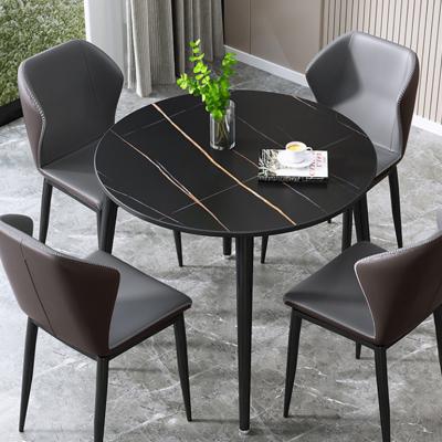 China Tripod disassembly and transport selling suitable modern round stone coffee table for living room and restaurant for sale