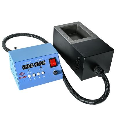 China Titanium Alloy TA1 700W Split Tin Melting Furnace Pure Titanium Lead Free Tin Furnace Soldering Pot for sale