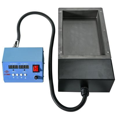 China Titanium Alloy TA1 1800W Split Tin Furnace Lead Melting Soldering Pot Machine Micro Soldering Pot for sale