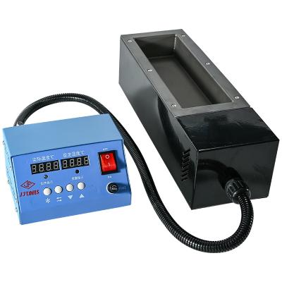 China TA1 Titanium Alloy Split Tin Melting Furnace Pure Titanium Portable Solder Pot Automatic Wave Soldering Pot for sale