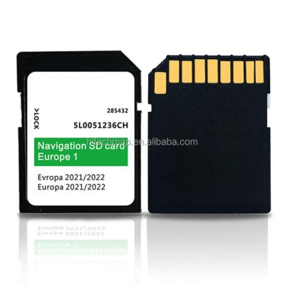 China Plastic for AMUNDSEN MIB2 NAVI SD CARD SKODA 32GB EUROPE 5L0051236BR 2021 DISCOVER newer for sale