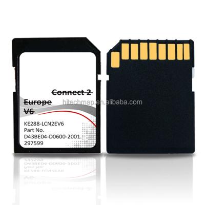 China Plastic SD GPS Europe Map Connect2 2021 CID Change Map V6 Navigating Map For Nissan for sale