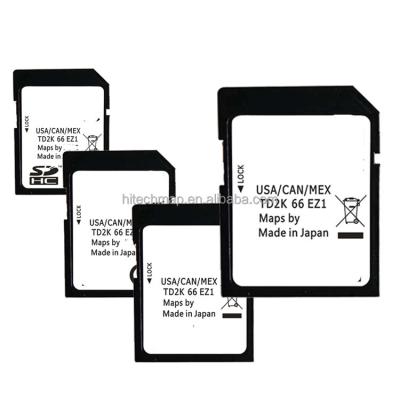 China Plastic Card Update Gps For Mazda Cid Fast Shipping SD Card Cards For Mazda Td2k 66 Ez1 USA Can Mex for sale