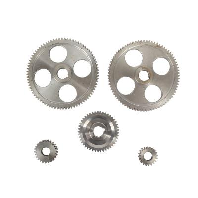 China Building Material Shops Mini SIEG C2-395G Feed Gear 5pcs Tower Design JET BD-6 BD-7 Metal Gear Kit for sale