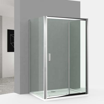 China Modern With Frame Stainless Steel Handles Shower Enclosure Bath Shower Enclosure Design Style Modern for sale