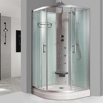 China Modern Popular Tempered Glass Doors Shower Room Aluminum Shower Door for sale