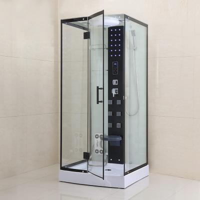 China New Next Modern Square Bathroom Luxury Cabin Steam Sauna Bath Shower Rooms for sale