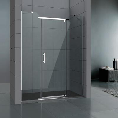 China Modern Popular Luxury Shower Enclosure Frame Swing Glass Shower Room for sale