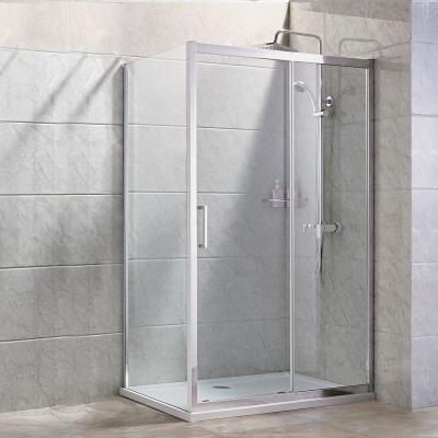 China Modern Bathroom High Quality Clear Acrylic Glass View Door Style Shower Room for sale