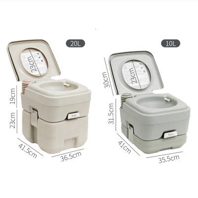 China Portable Outdoor Camping Airbag Hidden Tank Toilet for sale