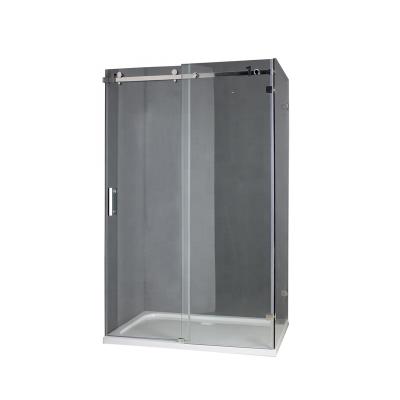 China 8 Mm Modern Cheap Prices Tempered Glass Pivot Shower Enclosures Portable Bathroom Shower Box for sale