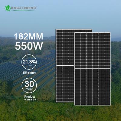 China 520w 525w 530w 535w 540w 454w 550w 555w 560w 565w 530 540 545 550 560 565 550w watt mono 182mm solar panel for sale