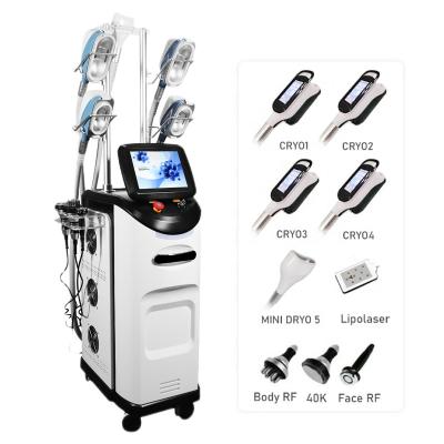 China Wrinkle Best Weight Loss Remover 2022 Effective Home Cryolipolysis Ice Sculpting Machine Cool Body With 3 Handles for sale