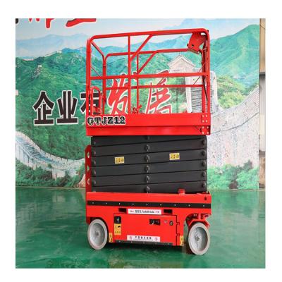 China Hotels Hydraulic Lift Platform Hot Sale Hydraulic Goods Self Propelled Scissor Lift for sale