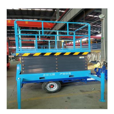 China Hotels 10m Auto Lift Platform Vertical Mobile Elevator Cargo Lift Platform for sale