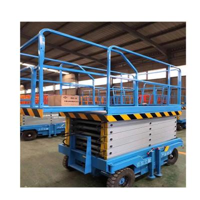 China Hotels Material Handling Lift Table Price Warehouse Freight Elevator Movable Goods Lift Platform for sale